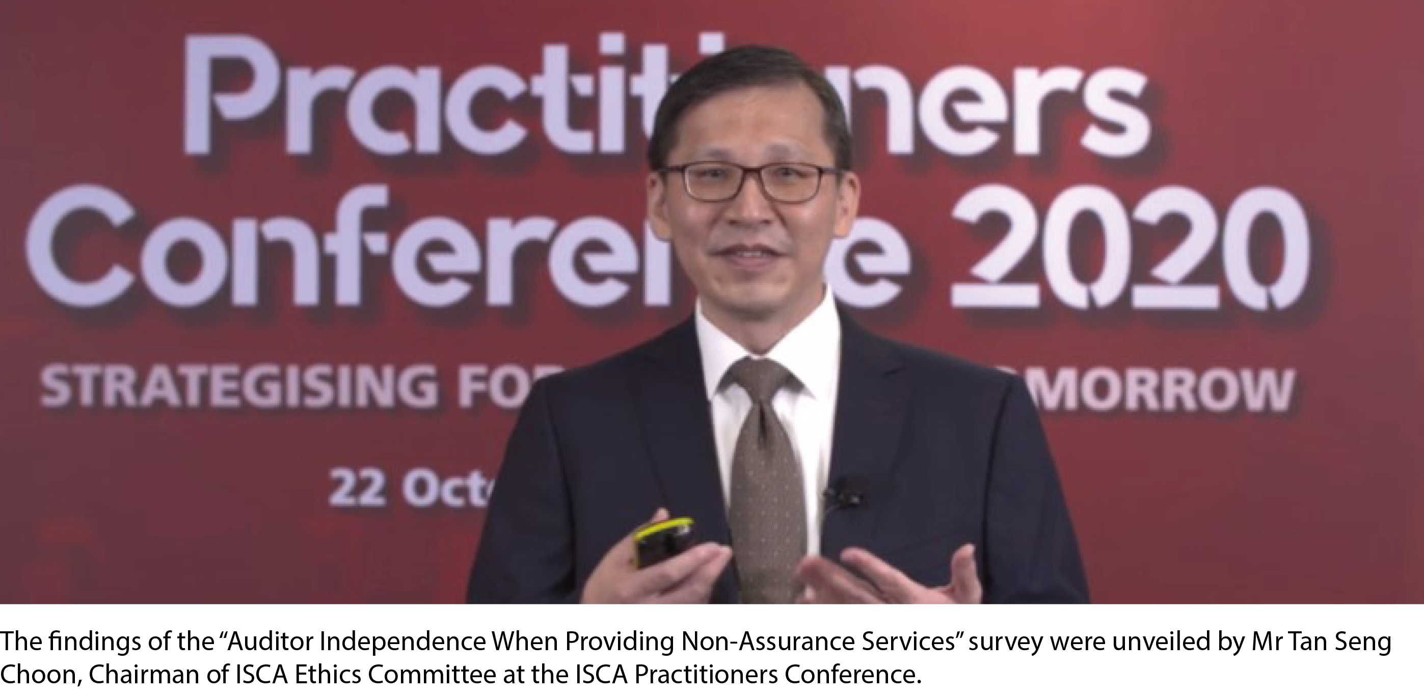 chairman ISCA ethics