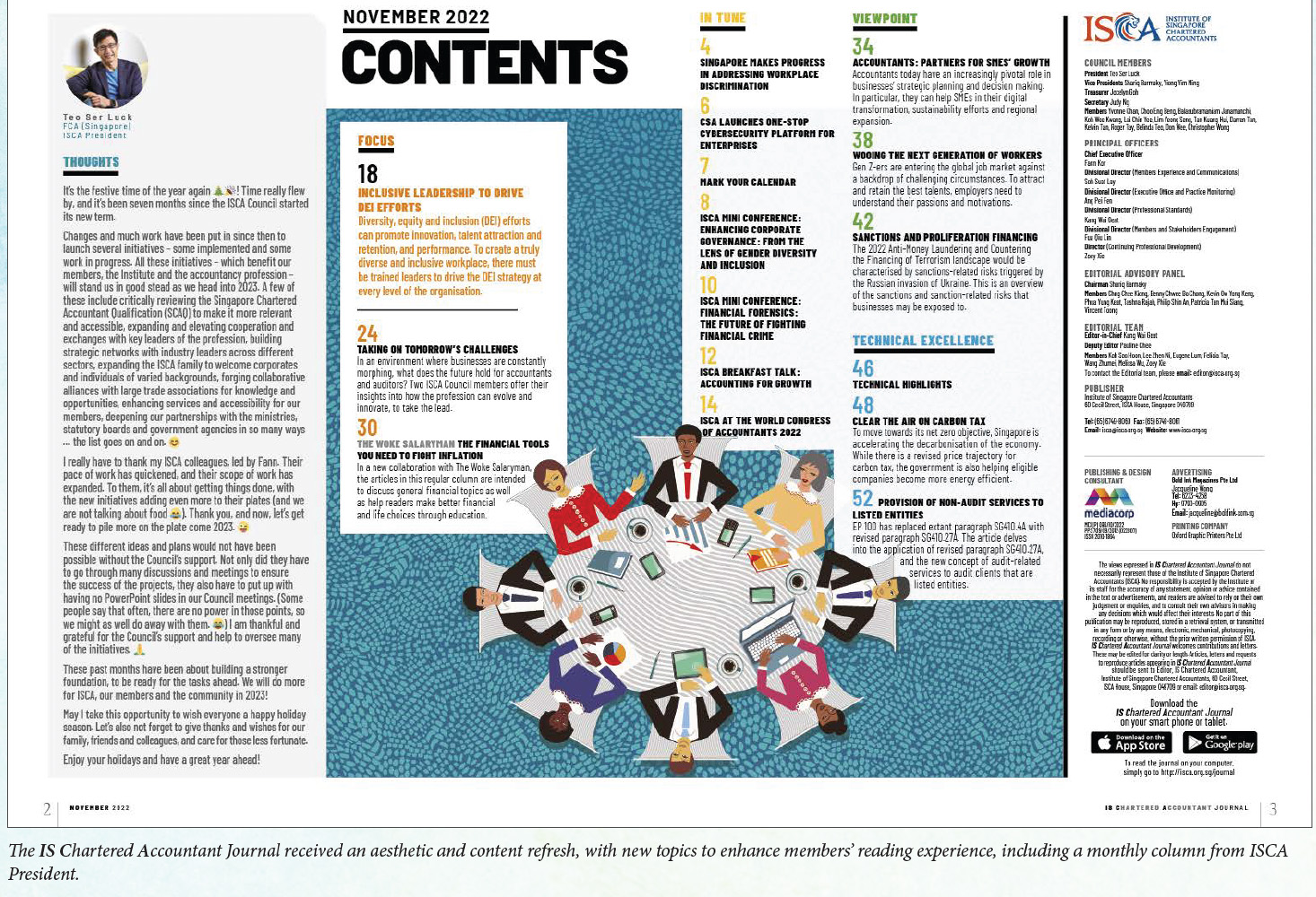 ISCA Journal Spread ISCA Journal Spread