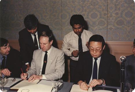 1987: Joint Scheme Agreement with the Association of Accounting Technicians 1987: Joint Scheme Agreement with the Association of Accounting Technicians