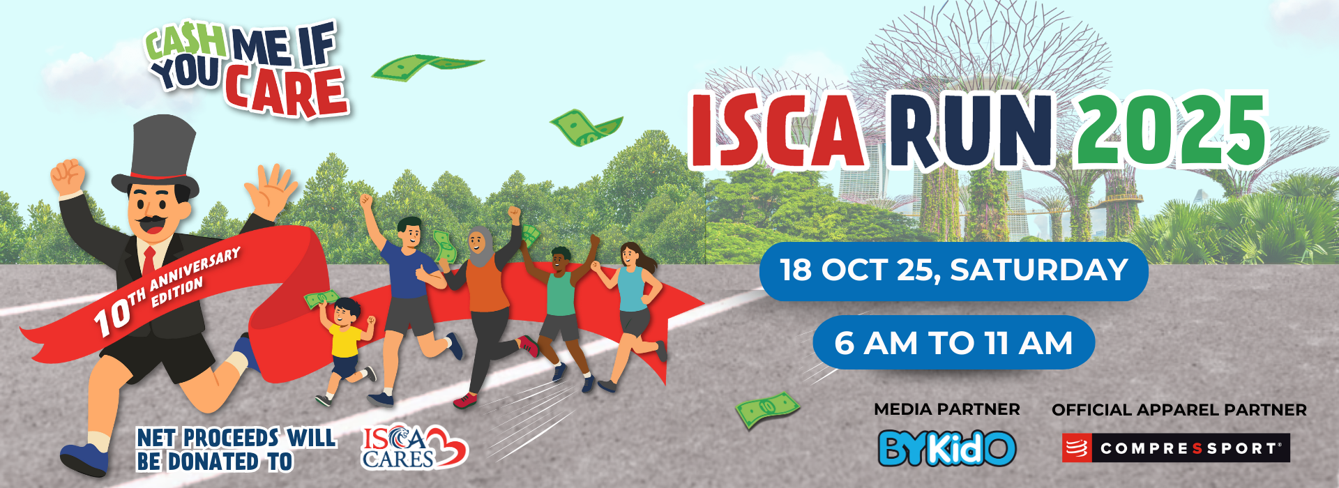 ISCA Run 2025 - banner