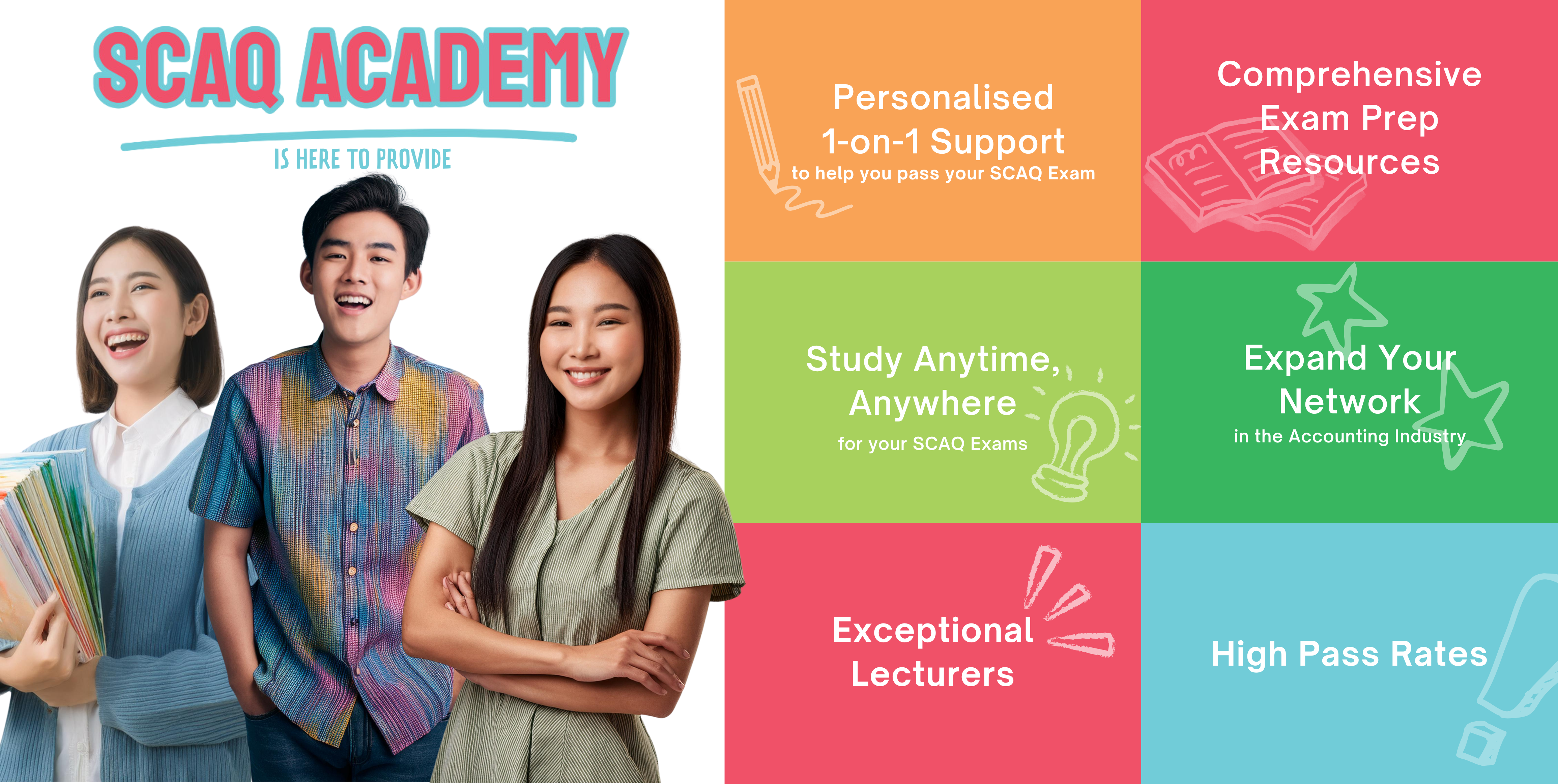 SCAQ Academy is here to provide