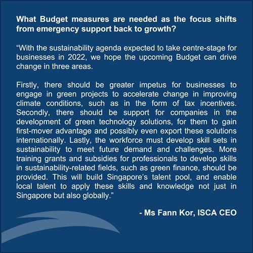 20220131 Thoughts on Budget Measures Thoughts on Budget Measures Needed