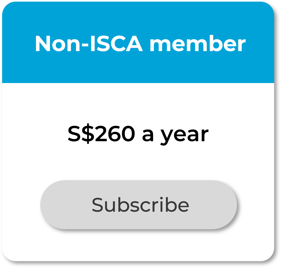non ISCA member